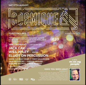 Cosmique Charity Day Party @ Furzton Lake | England | United Kingdom