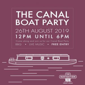 The Canal Boat Party @ The Navigation Inn | Cosgrove | England | United Kingdom